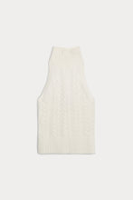 Load image into Gallery viewer, RUNA CABLE KNIT CASHMERE HALTER