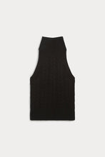 Load image into Gallery viewer, RUNA CABLE KNIT CASHMERE HALTER