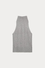 Load image into Gallery viewer, RUNA CABLE KNIT CASHMERE HALTER