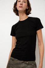 Load image into Gallery viewer, 6397 Shrunken Tee in Black