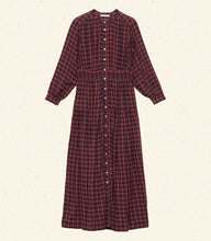 Load image into Gallery viewer, ANNIKA DRESS -- ROUGE COUNTRYSIDE PLAID