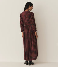 Load image into Gallery viewer, ANNIKA DRESS -- ROUGE COUNTRYSIDE PLAID