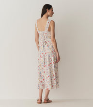 Load image into Gallery viewer, ASCELLA DRESS -- BLANC FLOWERING MEADOW