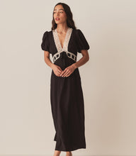 Load image into Gallery viewer, AUGUSTINA DRESS -- BLACK