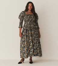 Load image into Gallery viewer, BIJOU DRESS -- BLEU ARBOR FLORAL