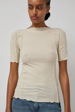 Load image into Gallery viewer, Baserange Omato Short Sleeve Tee in Off White