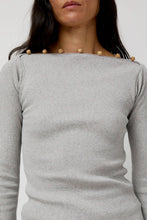 Load image into Gallery viewer, Baserange Tav Long Sleeve in Grey Melange