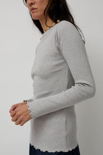 Load image into Gallery viewer, Baserange Tav Long Sleeve in Grey Melange