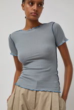 Load image into Gallery viewer, Baserange Vein Tee in Bow Blue