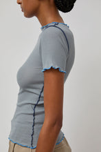 Load image into Gallery viewer, Baserange Vein Tee in Bow Blue