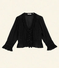 Load image into Gallery viewer, ELDORIS TOP -- BLACK