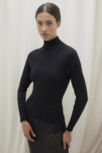 Load image into Gallery viewer, MONROW RIBBED MOCK NECK