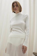 Load image into Gallery viewer, MONROW RIBBED MOCK NECK