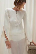 Load image into Gallery viewer, LEONETTA RIBBED CREWNECK