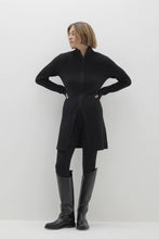 Load image into Gallery viewer, TYRA ZIP-UP CASHMERE SWEATER DRESS