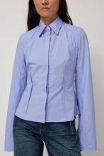 Load image into Gallery viewer, Façon Jacmin Cila Fitted Shirt in Blue