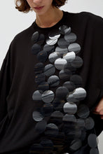 Load image into Gallery viewer, INSHADE Oversized T-Shirt with Sequins in Black