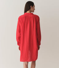 Load image into Gallery viewer, JORA LINEN DRESS -- SCARLET