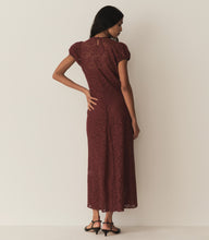 Load image into Gallery viewer, KATARINA DRESS -- BLACK CHERRY