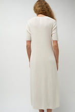 Load image into Gallery viewer, Lauren Manoogian Rib Henley Dress in Bone