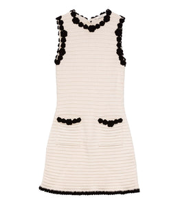 MILLICENT DRESS -- CREAM