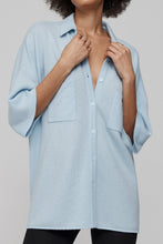 Load image into Gallery viewer, RUE BUTTON-UP CASHMERE TOP