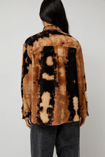 Load image into Gallery viewer, No.6 Aya Top in Brown Tie Dye Corduroy