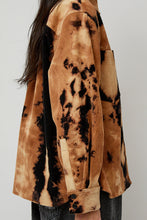 Load image into Gallery viewer, No.6 Aya Top in Brown Tie Dye Corduroy