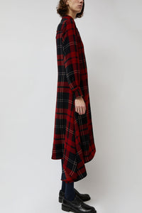 No.6 Campden Dress in Red and Navy Plaid