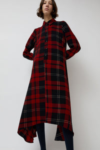 No.6 Campden Dress in Red and Navy Plaid