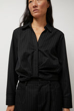 Load image into Gallery viewer, No.6 Lana Top in Midnight Pinstripe