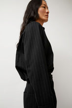 Load image into Gallery viewer, No.6 Lana Top in Midnight Pinstripe