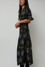 Load image into Gallery viewer, No.6 Luisa Dress in Black Large Bouquet