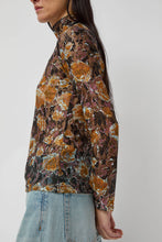 Load image into Gallery viewer, No.6 Rosa Turtleneck in Gold Roses