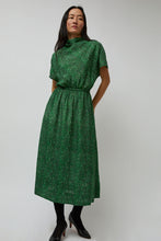 Load image into Gallery viewer, No.6 Willa Dress in Emerald Glitter Print