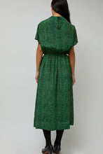 Load image into Gallery viewer, No.6 Willa Dress in Emerald Glitter Print