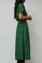 Load image into Gallery viewer, No.6 Willa Dress in Emerald Glitter Print