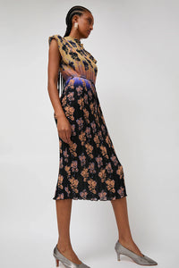 No.6 Julien Dress in Dip Dye Shadow Floral