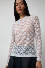 Load image into Gallery viewer, No.6 Ash Tee in White Lace