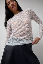 Load image into Gallery viewer, No.6 Ash Tee in White Lace