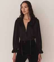 Load image into Gallery viewer, SOLANGE TOP -- BLACK