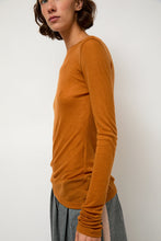 Load image into Gallery viewer, Sayaka Davis Sheer Long Sleeve in Camel