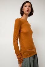 Load image into Gallery viewer, Sayaka Davis Sheer Long Sleeve in Camel