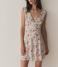 Load image into Gallery viewer, TULA DRESS -- BLANC FLOWERING MEADOW