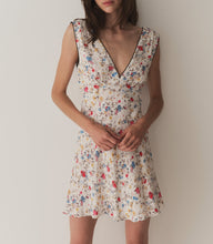 Load image into Gallery viewer, TULA DRESS -- BLANC FLOWERING MEADOW