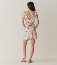 Load image into Gallery viewer, TULA DRESS -- BLANC FLOWERING MEADOW